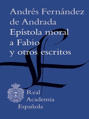 cover image of Epístola moral a Fabio (PDF)